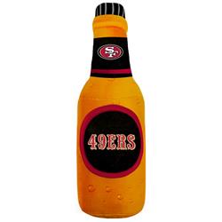 San Francisco 49ers Beer Bottle Toy by Pets First