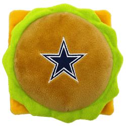 NFL Dallas Cowboys Pet Hamburger Toy