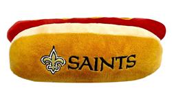 New Orleans Saints Hot Dog Toy by Pets First