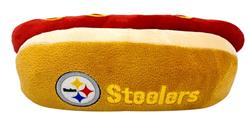 Pittsburgh Steelers Hot Dog Toy by Pets First