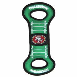 San Francisco 49ers Field Tug Toy by Pets First
