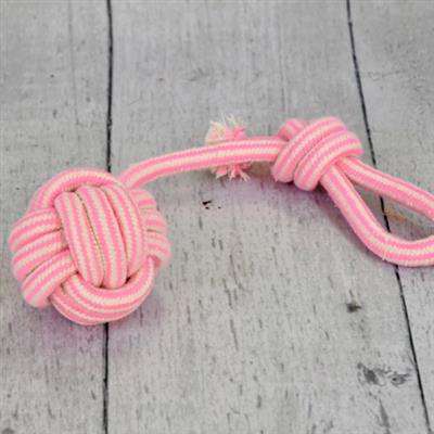 Pink Ball Rope Toy