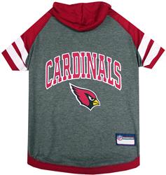 Arizona Cardinals Hoody Dog Tee by Pets First