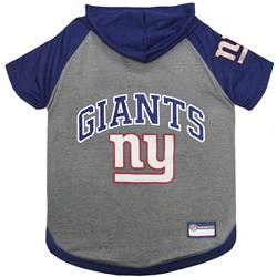 New York Giants Hoody Dog Tee by Pets First