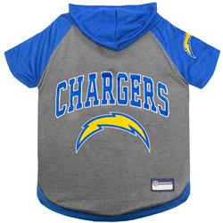 Los Angeles Chargers Hoody Dog Tee by Pets First