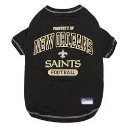 New Orleans Saints Dog Tee Shirt by Pets First