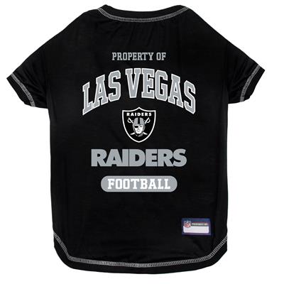 Las Vegas Raiders Dog Tee Shirt by Pets First
