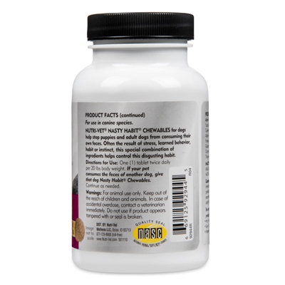 Nasty Habit Chewables - 60 ct