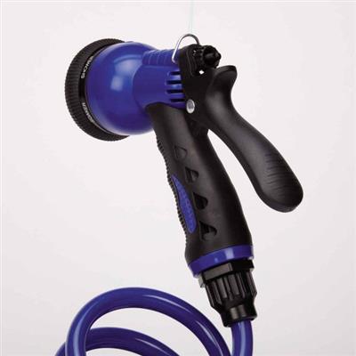 Master Equipment 6-in-1 Coil Spray Hose, Blue