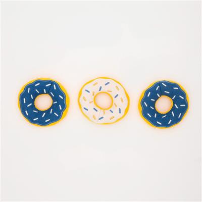Hanukkah Miniz Donutz Blue 3pk by Zippy Paws
