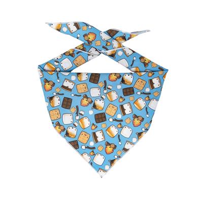 Camping | Marshmallow Bandana, Camping Bandana, Summer Bandana,  | Fall Bandana