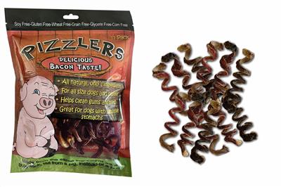 12 Pack Pizzlers Pork Pizzle Spirals