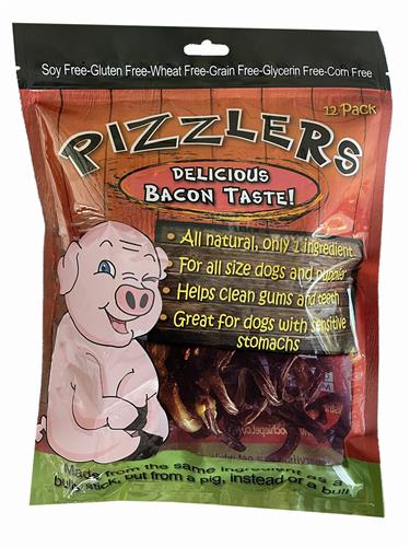 12 Pack Pizzlers Pork Pizzle Spirals