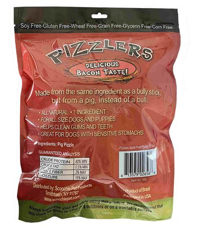 12 Pack Pizzlers Pork Pizzle Spirals