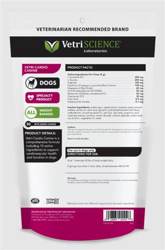 Vetriscience Dog Cardio K9 5.29 Oz