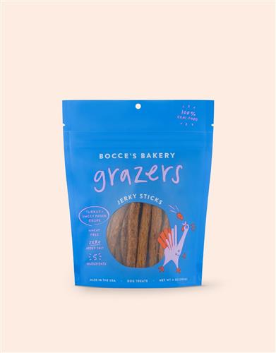 Bocces Dog Grazers Turkey 4 oz.