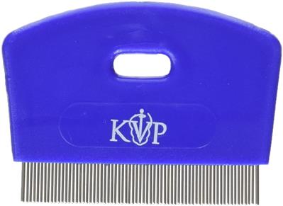 KVP Cat Flea Comb Stainless Steel Teeth with Plastic Handle