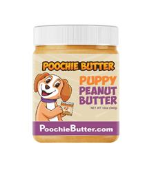 Puppy Peanut Butter Jar 12oz