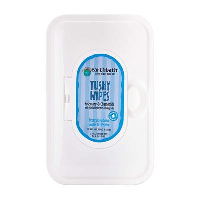 Earthbath Tushy Wipes, Rosemary & Chamomile 1ea/72 ct