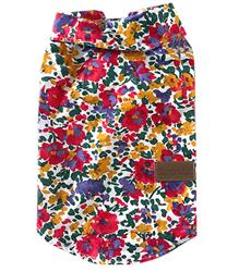 Floral Artsy Camp Dog Shirt