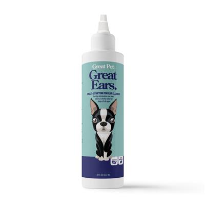 Great Pet® Great Ears Multi-Symptom Dog Ear Cleaner
