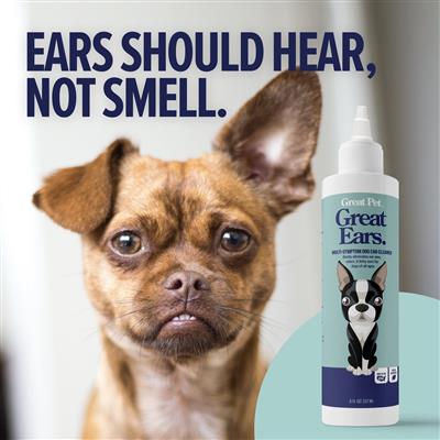 Great Pet® Great Ears Multi-Symptom Dog Ear Cleaner