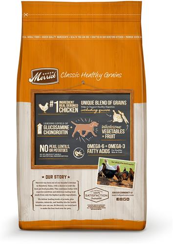Merrick Dog Grain Classic Chicken 33Lb