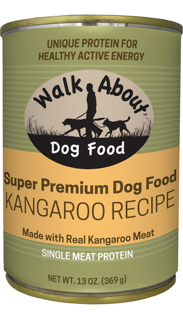 Kangaroo Recipe Canned Dog Food, 13 oz. Cans