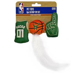 Milwaukee Buck 3 pc Cat Nip toy
