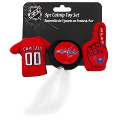 Washington Capitals 3 pc Cat Nip Toy