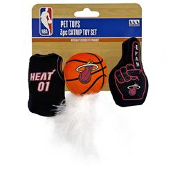 Miami Heat 3 pc Cat Nip Toys