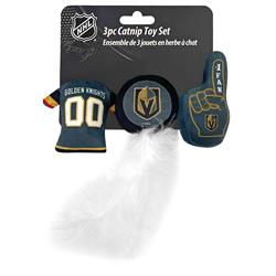 Las Vegas Golden Knights 3 pc Cat Nip Toy