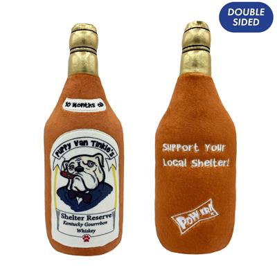 Puppy Van Tinkle's Whiskey Dog Toy (Double Sided)