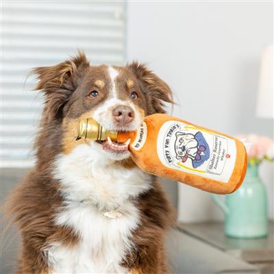 Puppy Van Tinkle's Whiskey Dog Toy (Double Sided)