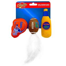 FLORIDA 3 PC CAT NIP TOY SET