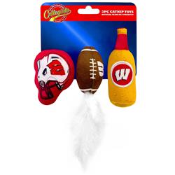 Wisconsin 3 pc Cat Nip Toy