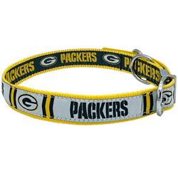 NFL Green Bay Packers Reversible Pet Collar