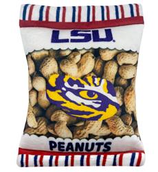 LSU Peanut Bag Toy