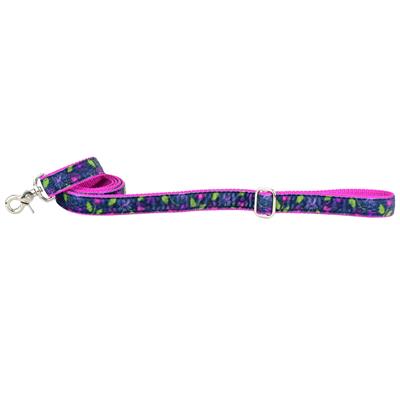 Midnight Dahlia Swiss Velvet Essential Collars with Optional Leash