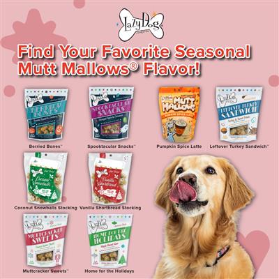 Mutt Mallows® Vanilla Shortbread Stocking