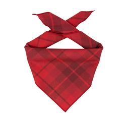 Plaid Bandana, Red Plaid Bandana, Fall Bandana, High Quality Luxe Fabric,  Dog Bandana | Christmas Bandana