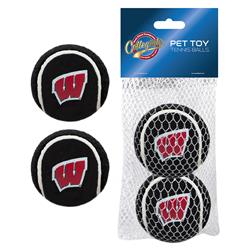 Wisconsin 2 PC Tennis Balls