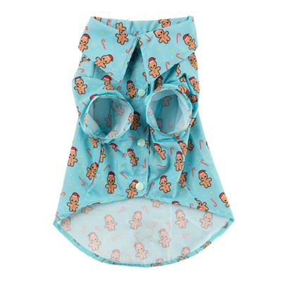 Holiday Button Up Shirts - GINGERBREAD MAN