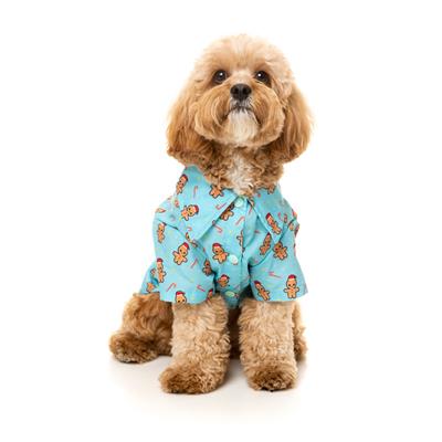 Holiday Button Up Shirts - GINGERBREAD MAN