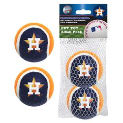 Houston Astros 2 PC Tennis Balls