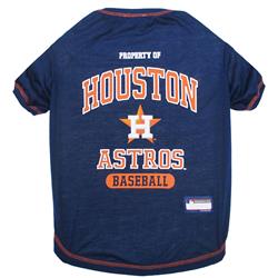 MLB Houston Astros Pet Tee Shirt