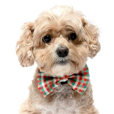 HOLIDAY PLAID - Velcro Bow Tie