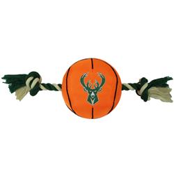 Milwaukee Bucks Nylon Basketball Rope Toy