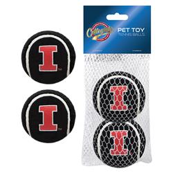 Illinois 2 Pc Tennis Balls