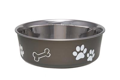 Loving Pets Classic Dog Bowl Espresso 1ea/Large